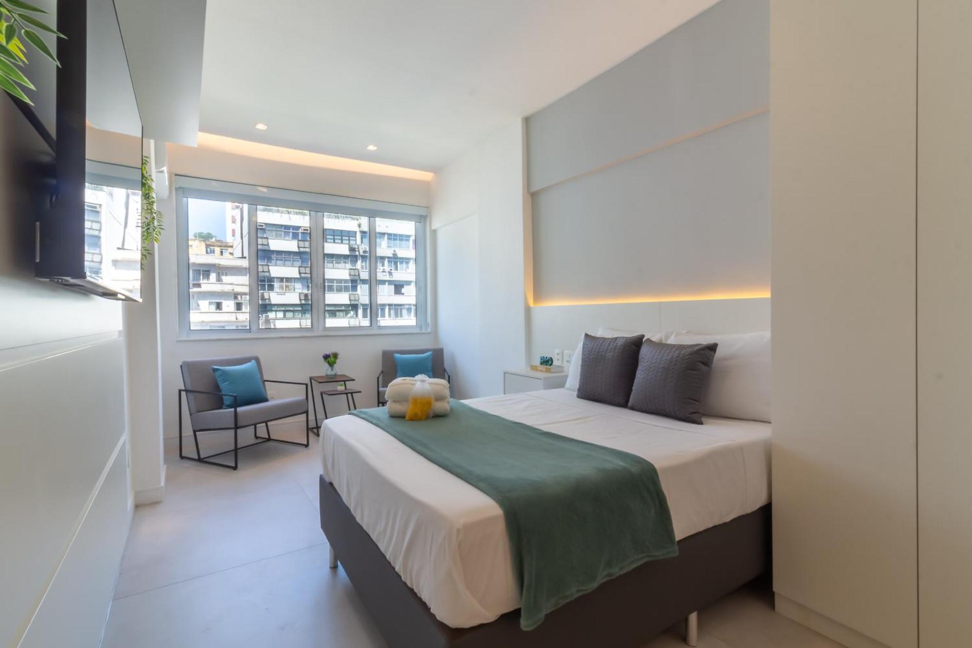 Apartamento Aconchegante Em Copacabana Dois - Pj909 Rio de Janeiro