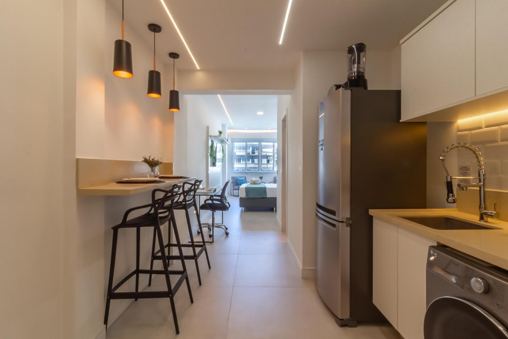 Apartamento Aconchegante Em Copacabana Dois - Pj909